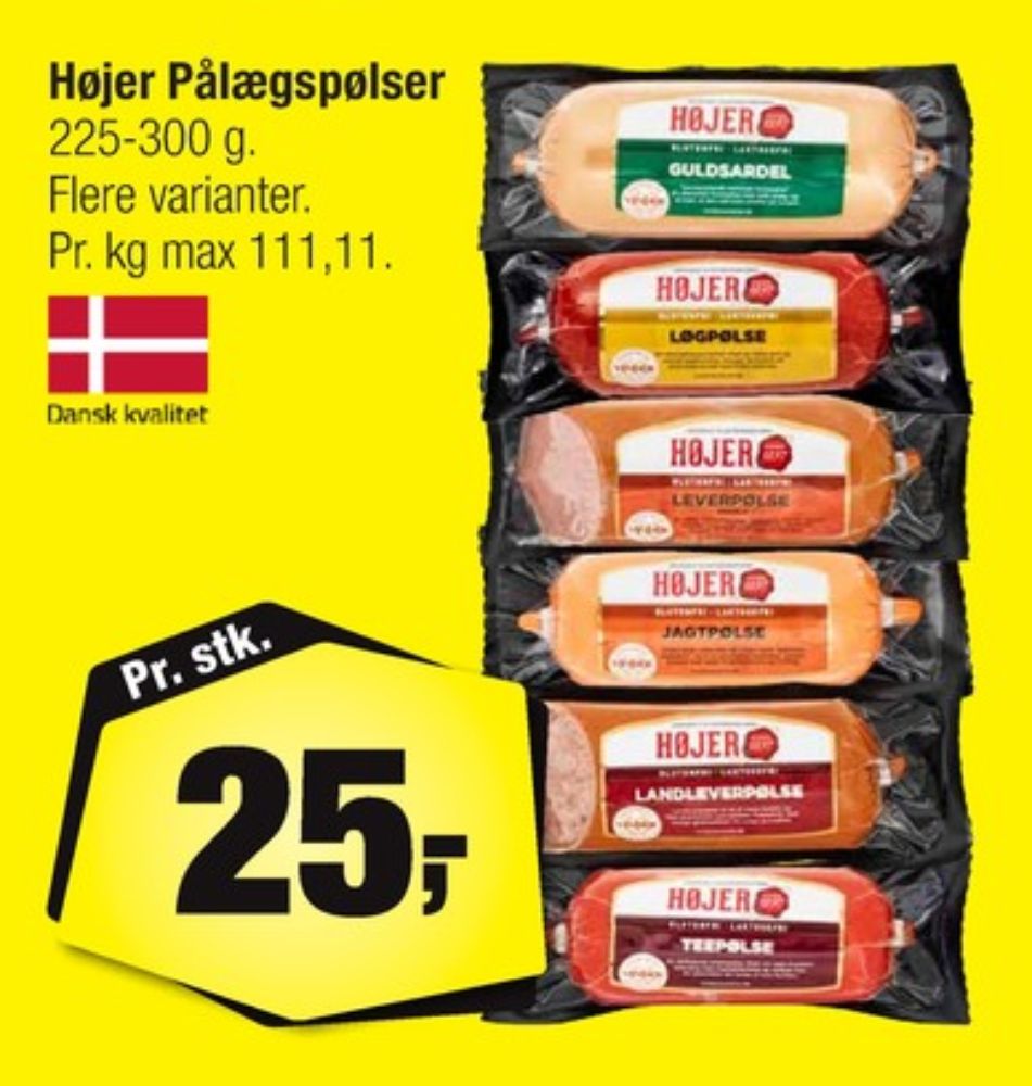 Højer Pølser, Guldsardel