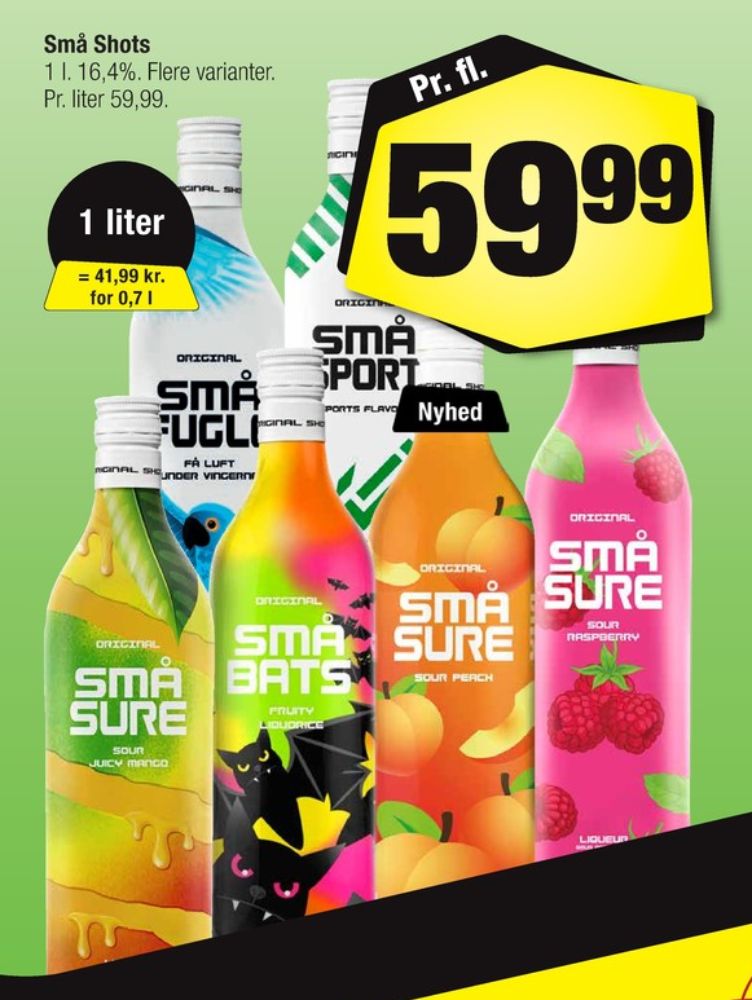 Små Fugle, Shots