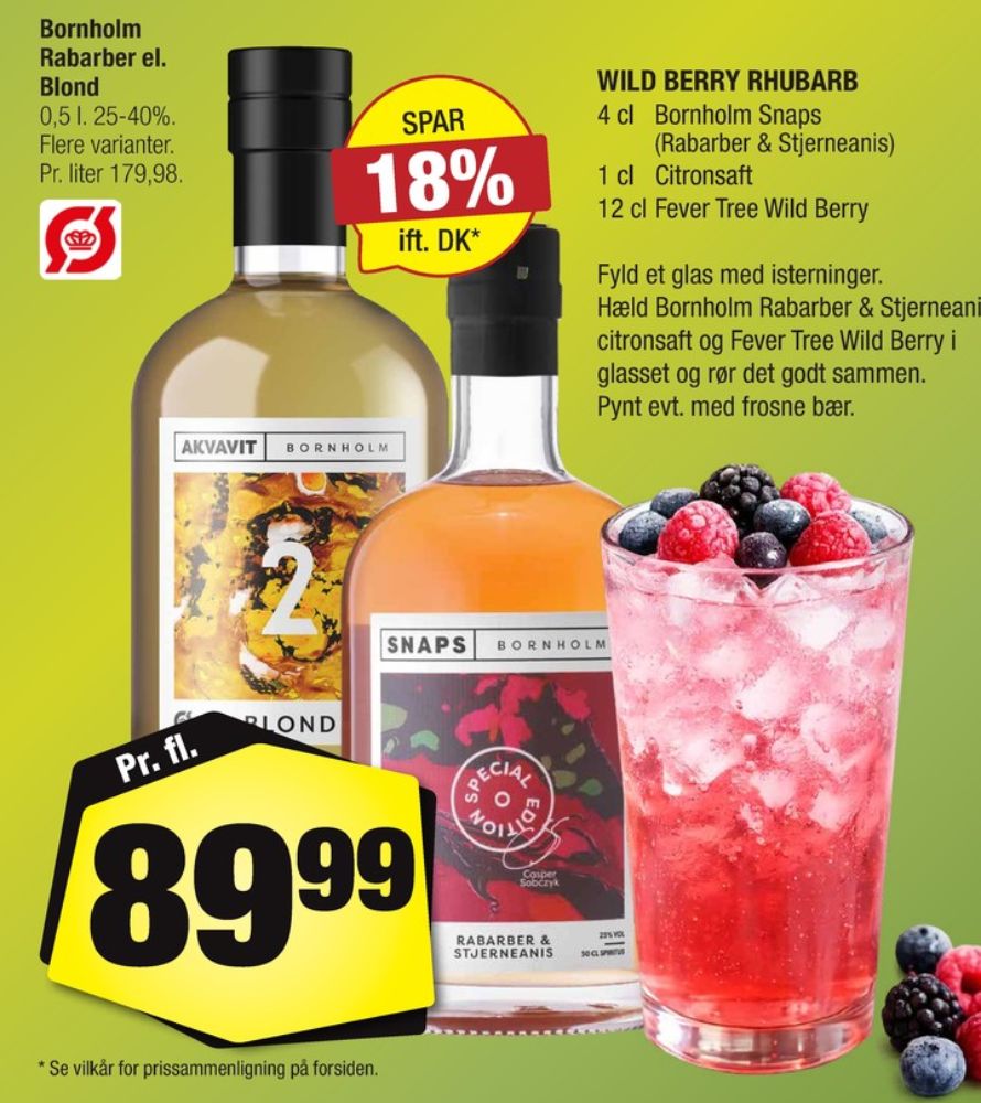 Bornholm 2 Blond, Akvavit