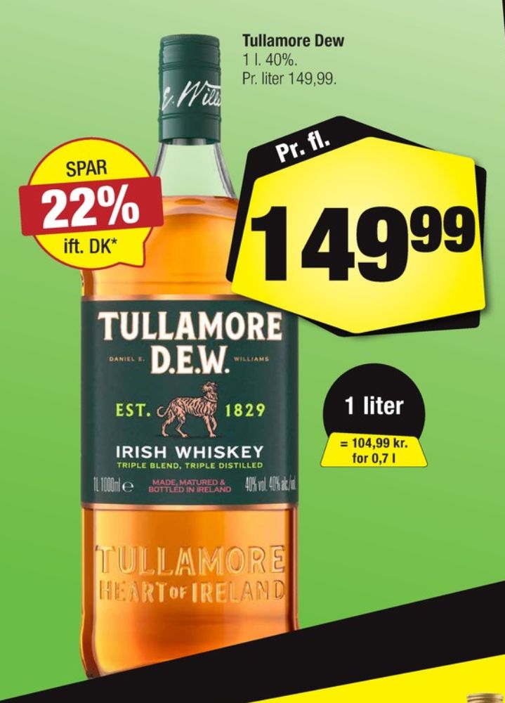 Tullamore Dew, Whisky