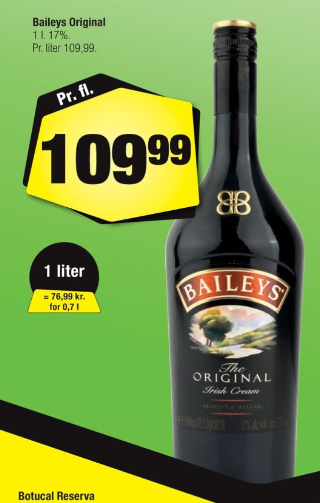 Baileys Original, Likør