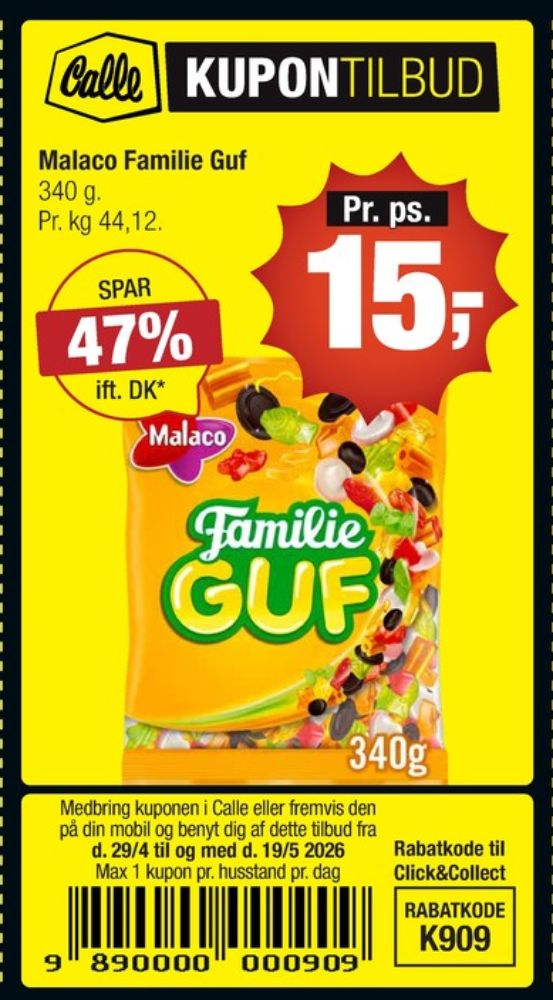 Malaco Familie Guf, Slikposer