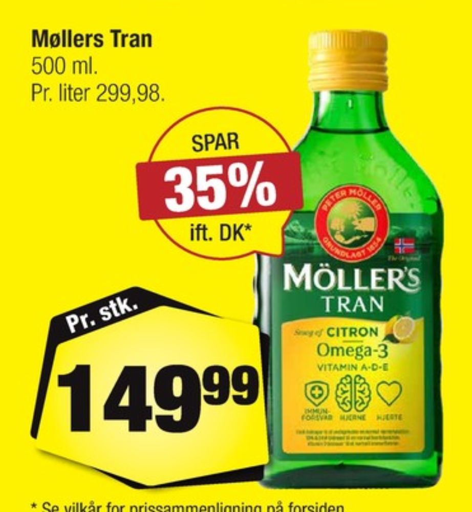Möllers Tran, Tran