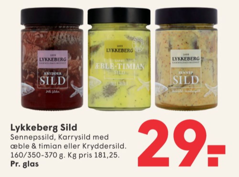 Lykkeberg, Sild