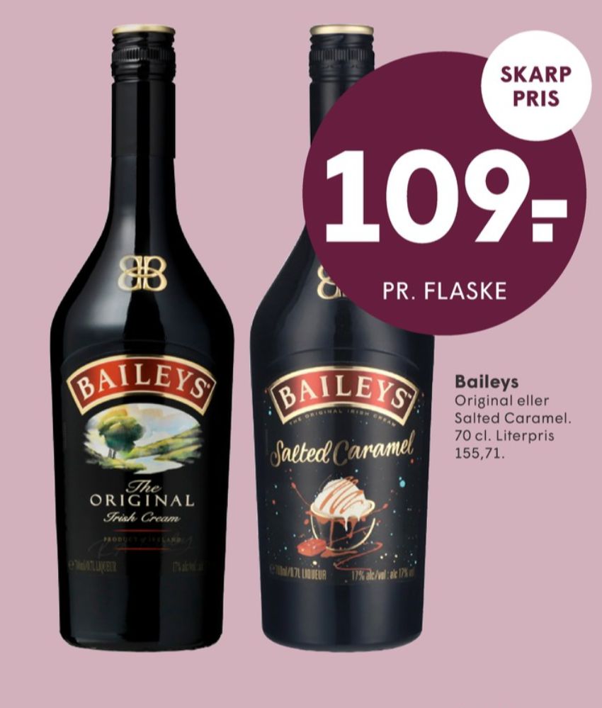 Baileys Salted Caramel, Likør