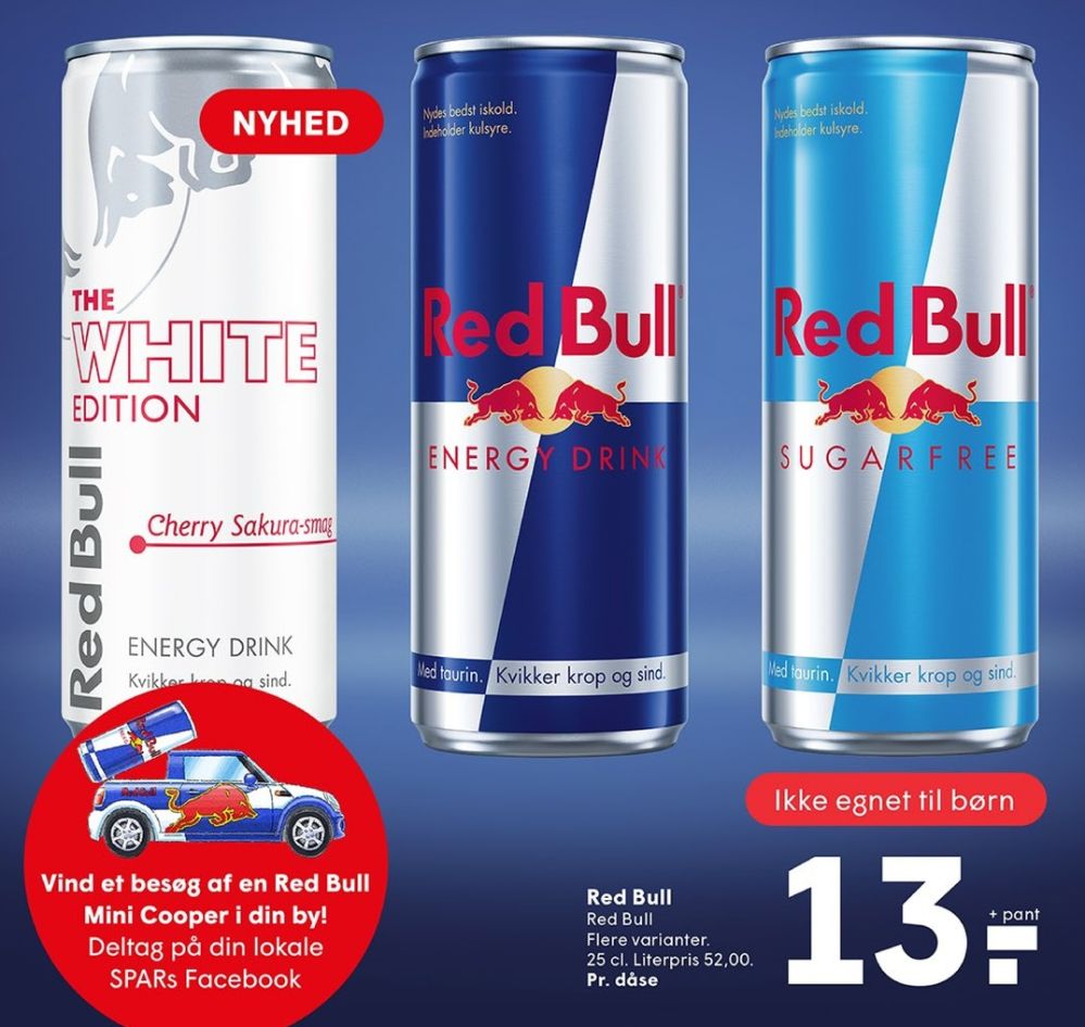 Red Bull Energy, Energidrik