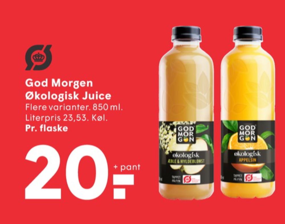 GodMorgen, Æblejuice Hyldeblomst