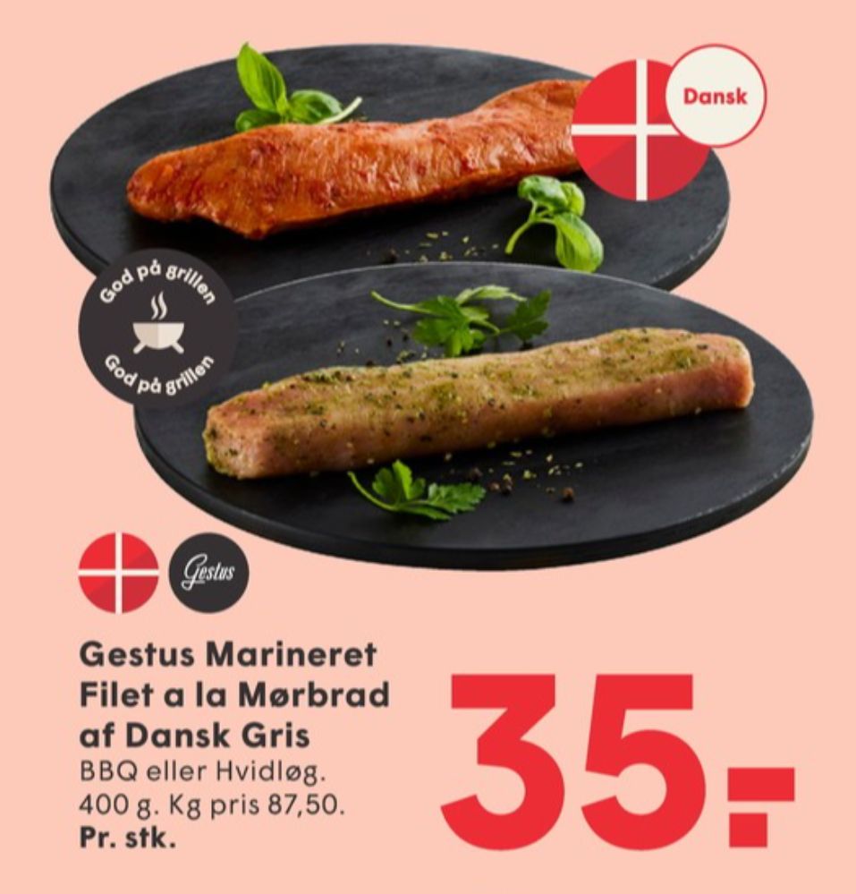 Gestus, Grisefilet