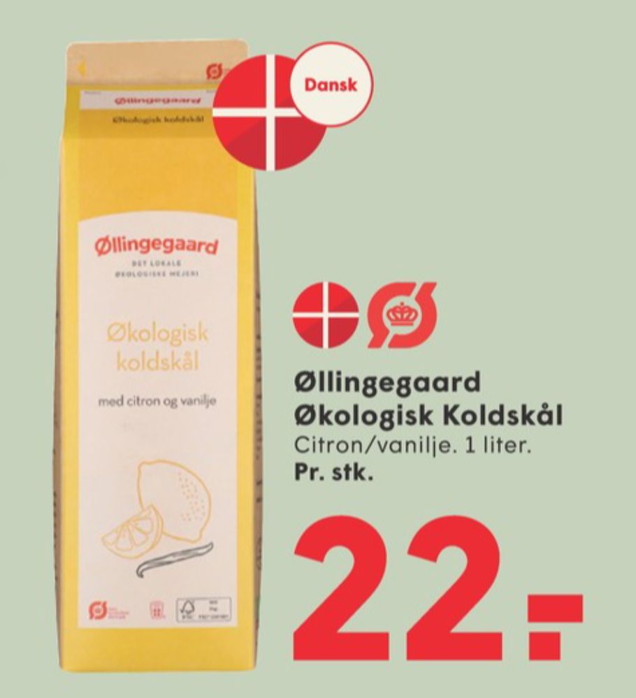 Øllingegaard, Koldskål Citron & Vanilje