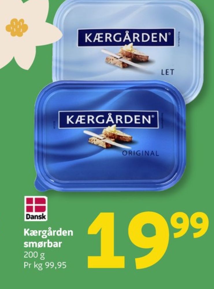 Kærgården, Smørbar