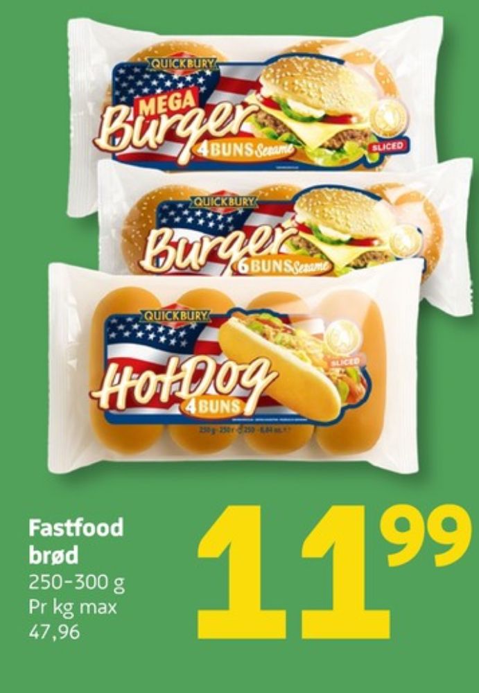 Quickbury, Burgerboller Mega