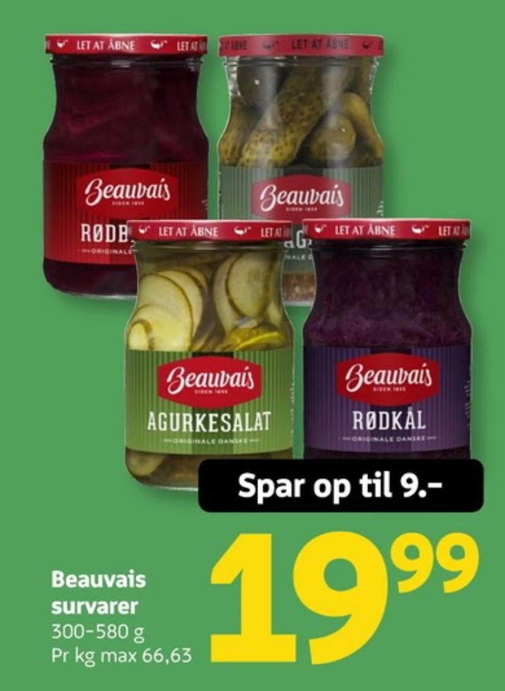Beauvais, Rødbeder-syltet