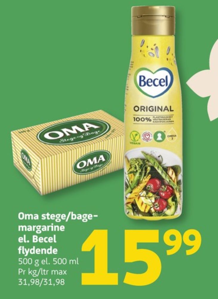 Oma, Margarin-fast Stege