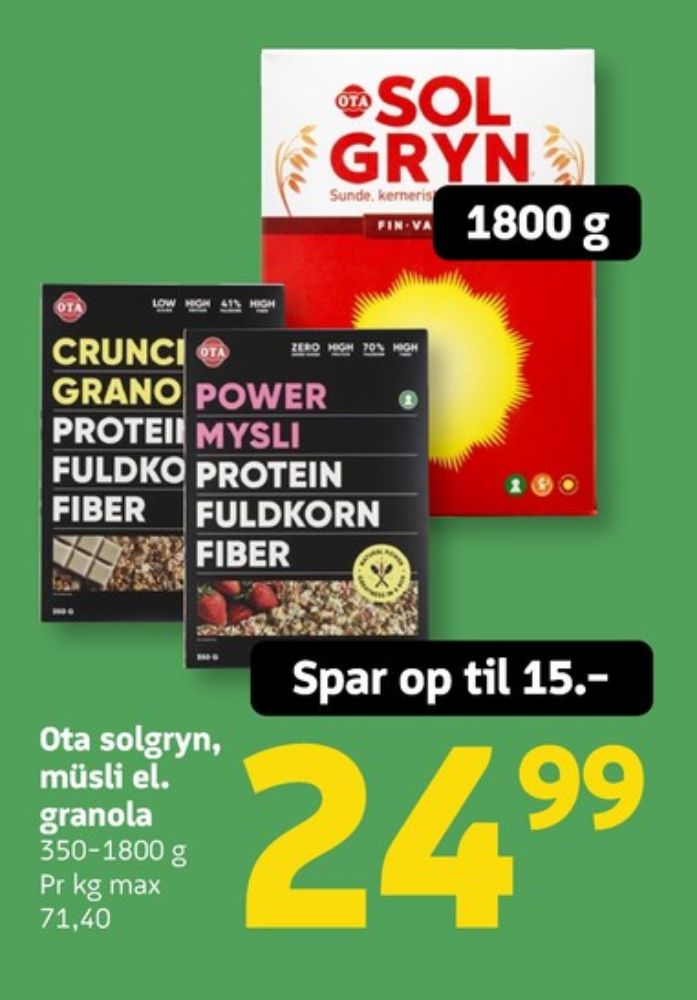 Ota, Power Müsli