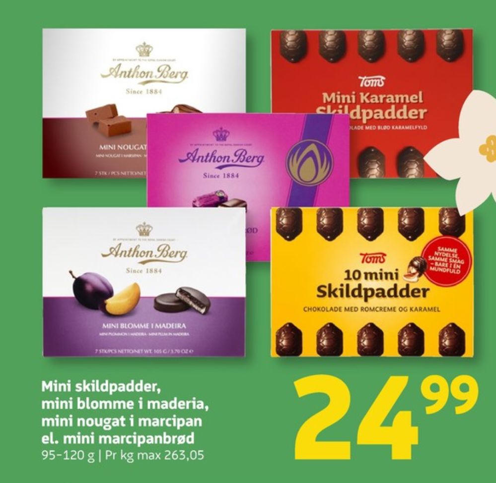 Anthon Berg, Marcipanbrød