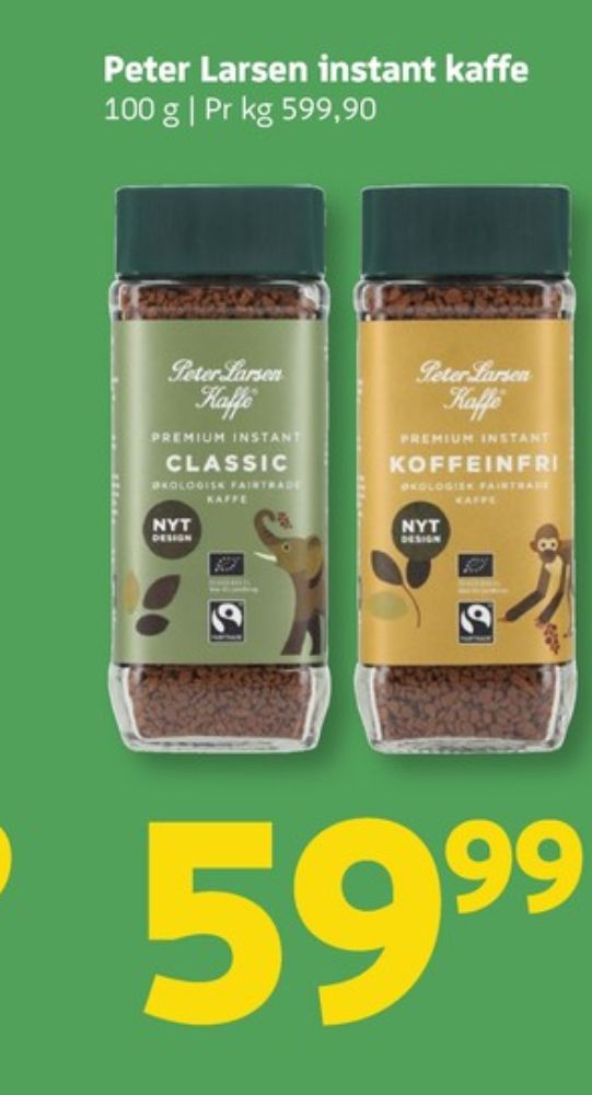 Peter Larsen Classic, Instant Kaffe