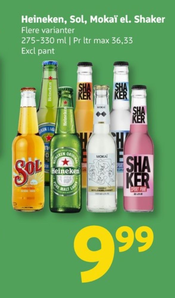 Heineken 0,0, Øl - Alkoholfri