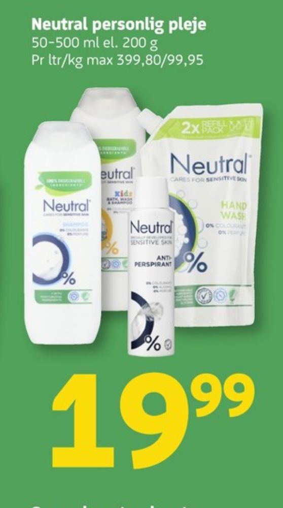 Neutral, Deospray