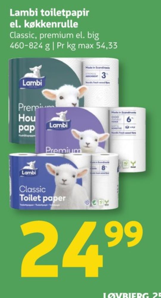 Lambi Premium, Køkkenrulle