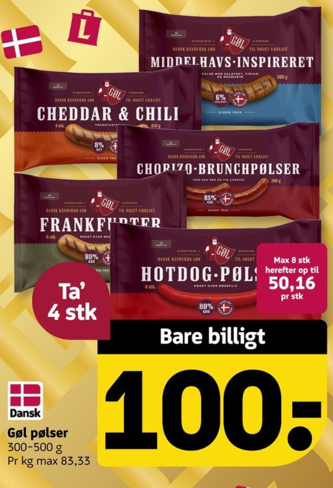 Gøl, Middelhavs-Inspireret Pølser