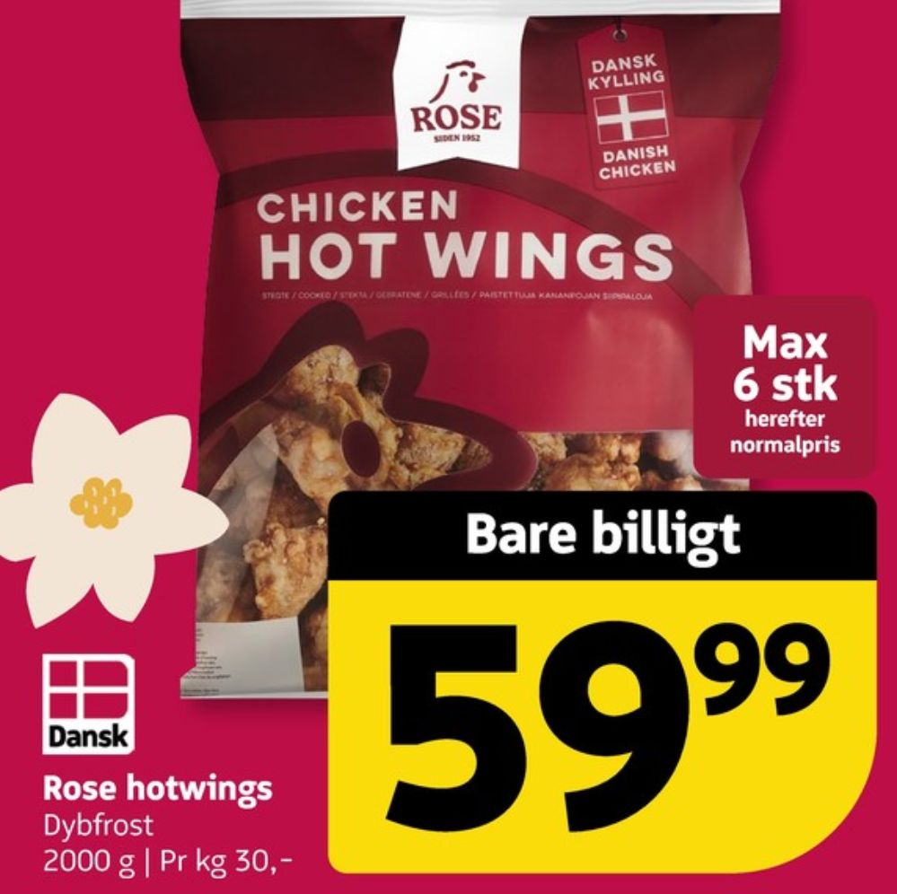 Rose, Hot Wings