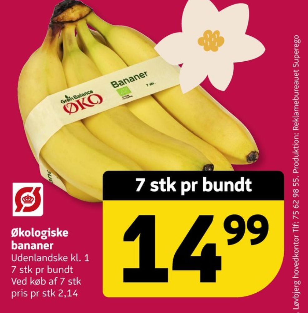 Grøn Balance, Bananer