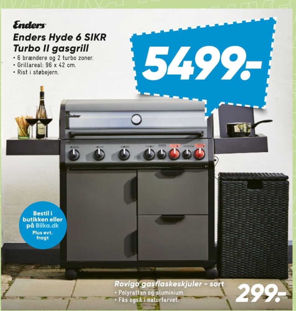 Enders, Gasflaskeskjuler
