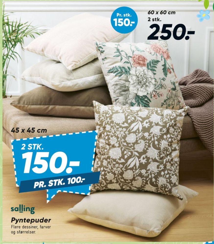 Salling, Puder
