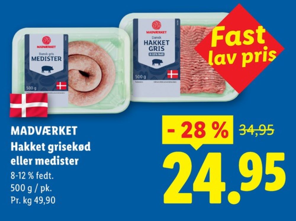 Madværket, Medister