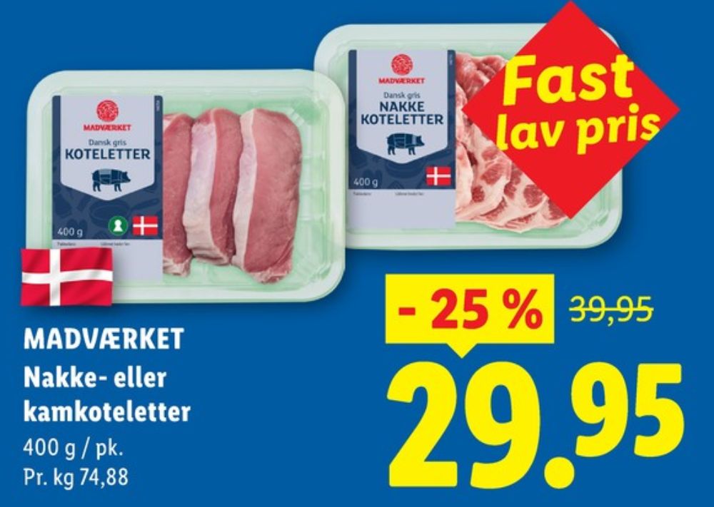 Madværket, Nakkekoteletter