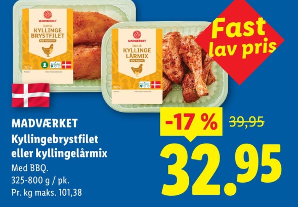Madværket, Kyllingelårmix