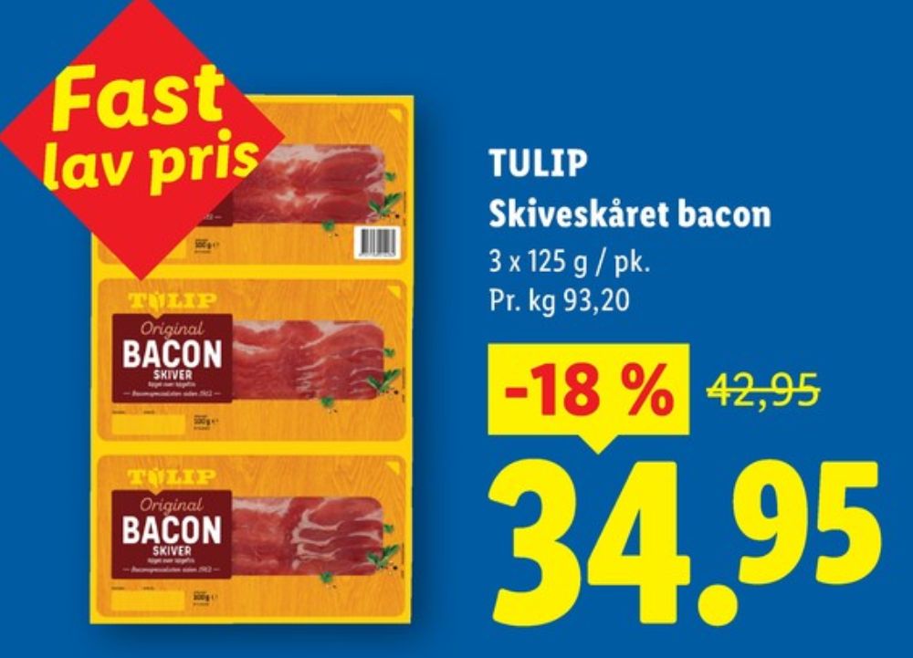 Tulip, Baconskiver
