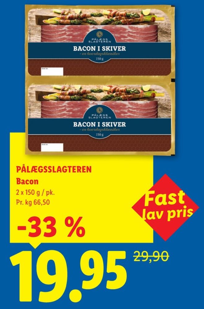Pålækker, Bacon & Kylling salat