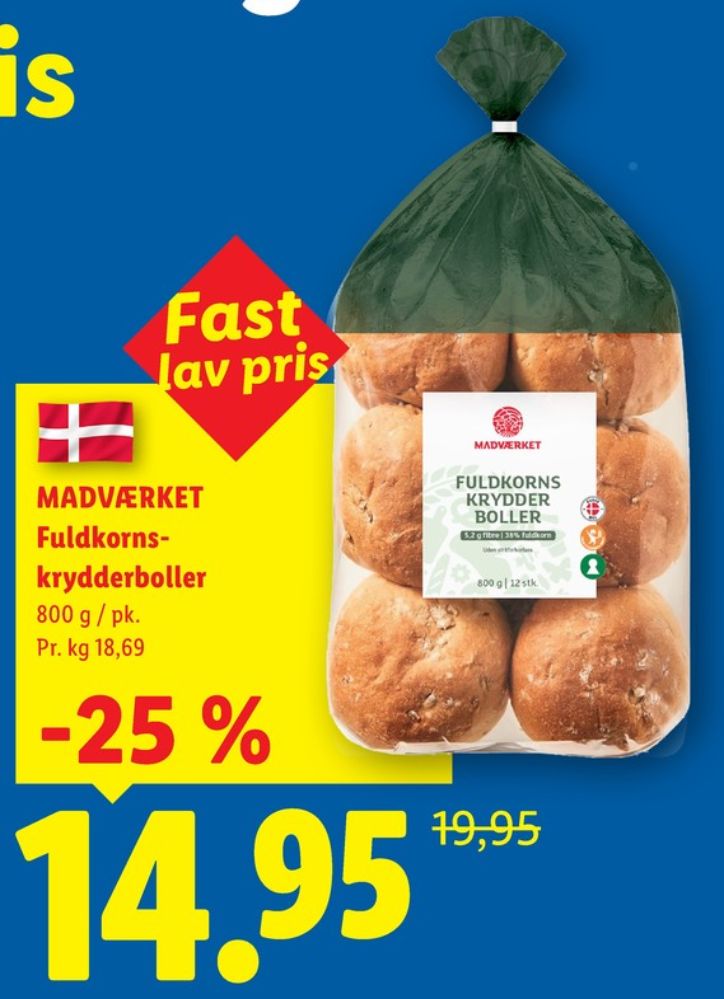 Madværket, Fuldkornskrydderboller
