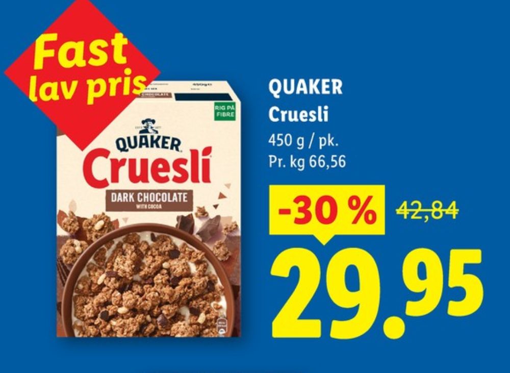 Quaker, Cruesli Dark Chocolate