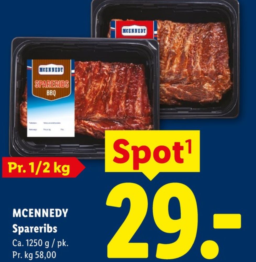 McEnnedy, Spareribs