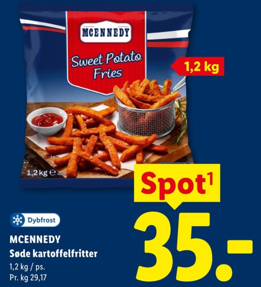McEnnedy, Sweet Potato Fries