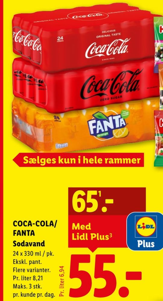 Coca Cola Zero, Cola 24 pk.