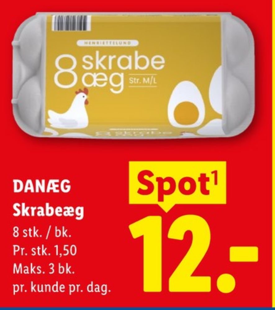 Danæg, Skrabeæg M/L