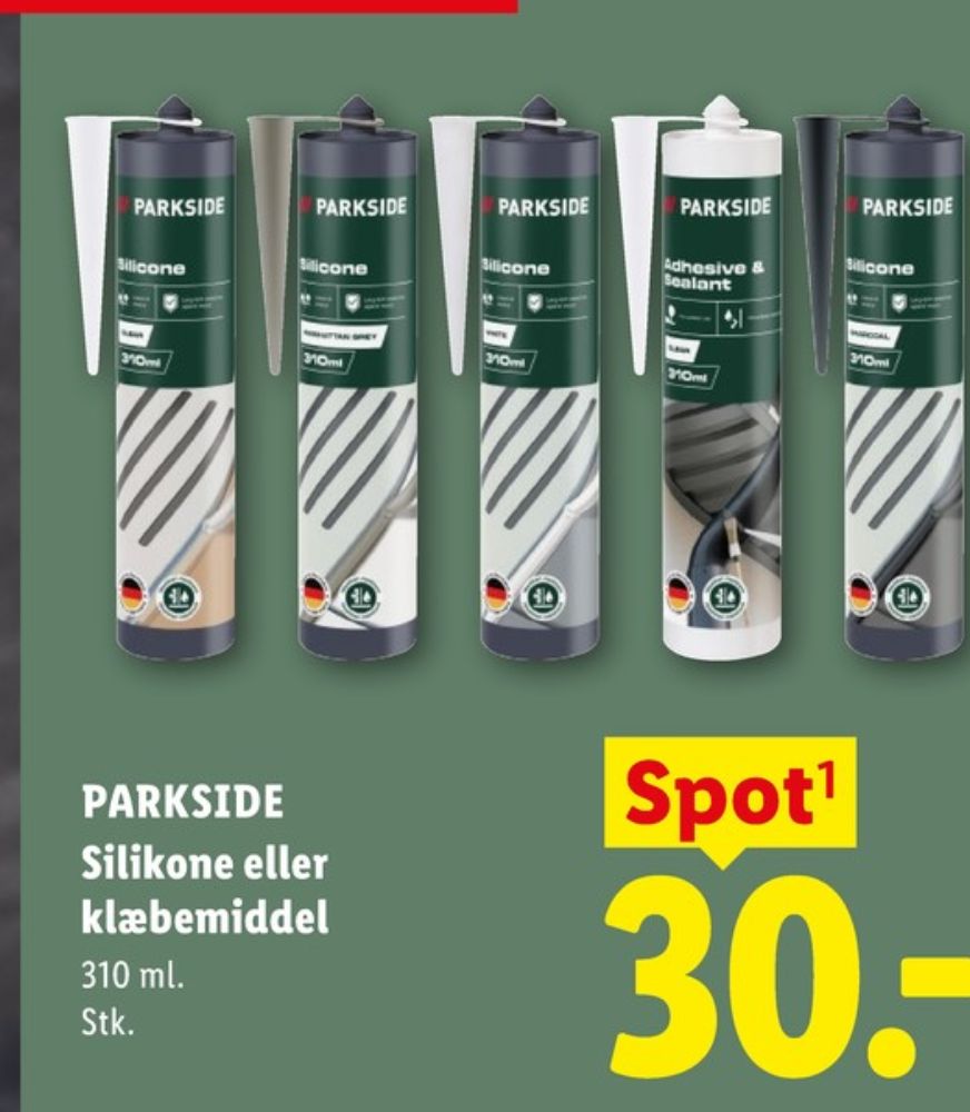 Parkside, Fugemasse