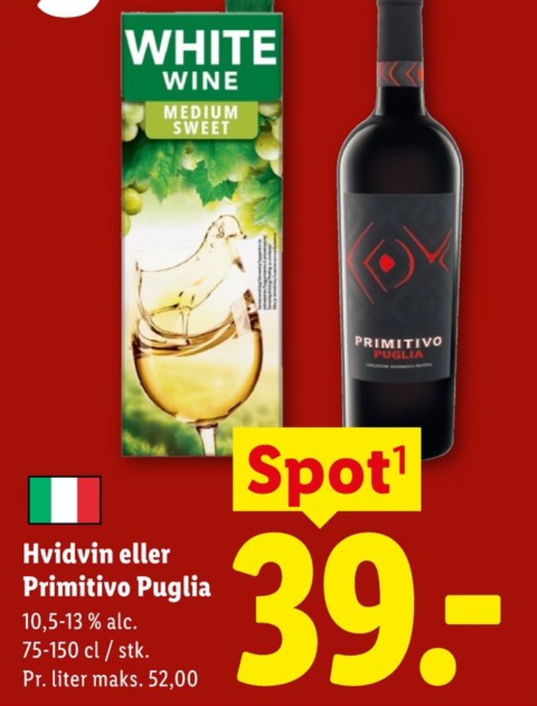 Italiensk Rødvin