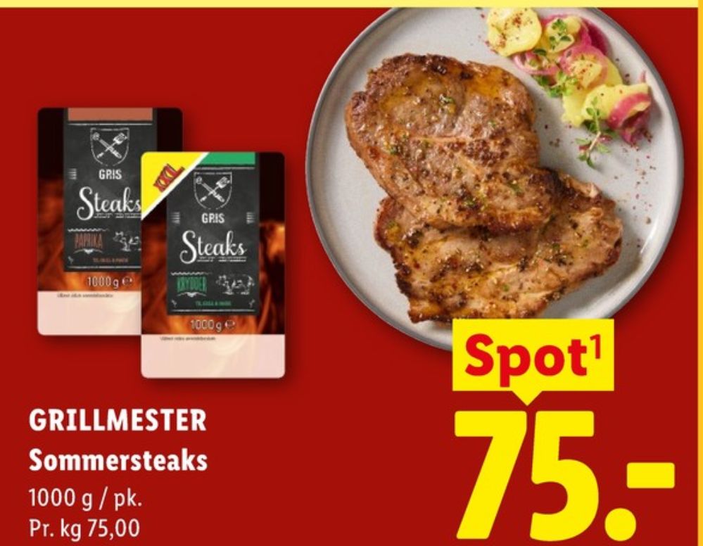 Grillmester, Steak