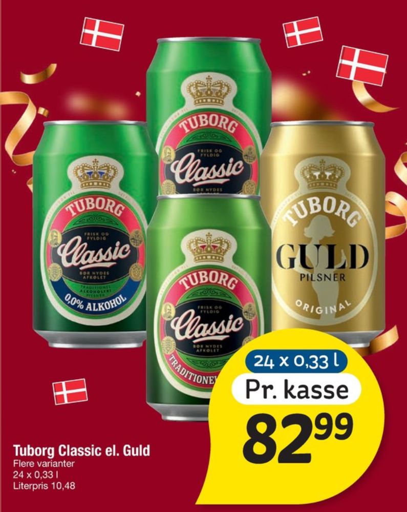 Tuborg Grøn, Øl 24 pk.