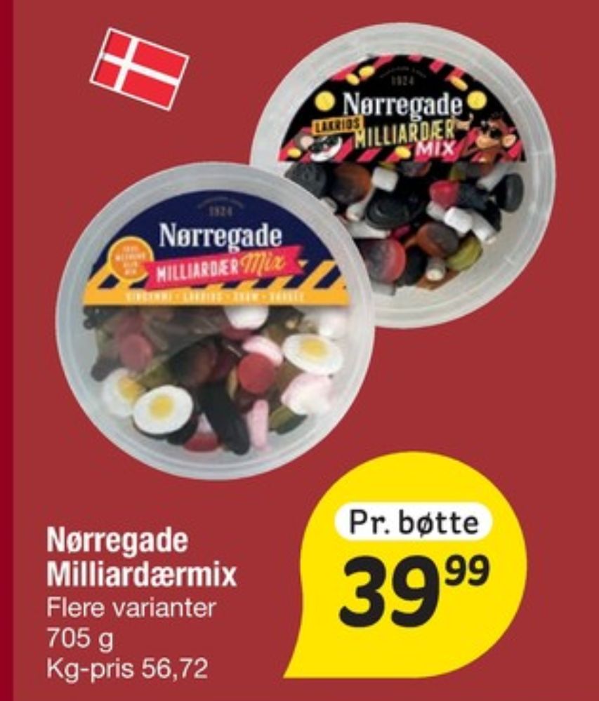 Nørregade Milliardær Mix, Slikbøtter