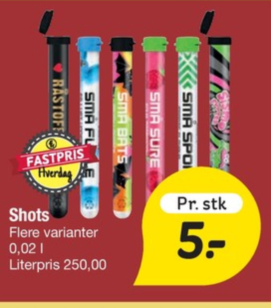 Små Fugle, Shots