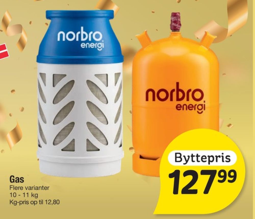 Norbro, Gasflaske