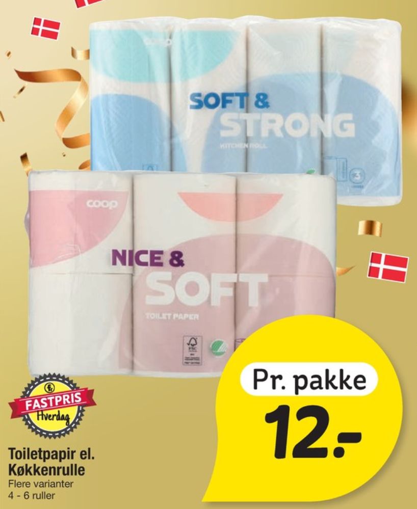 Coop Soft & Strong, Køkkenrulle
