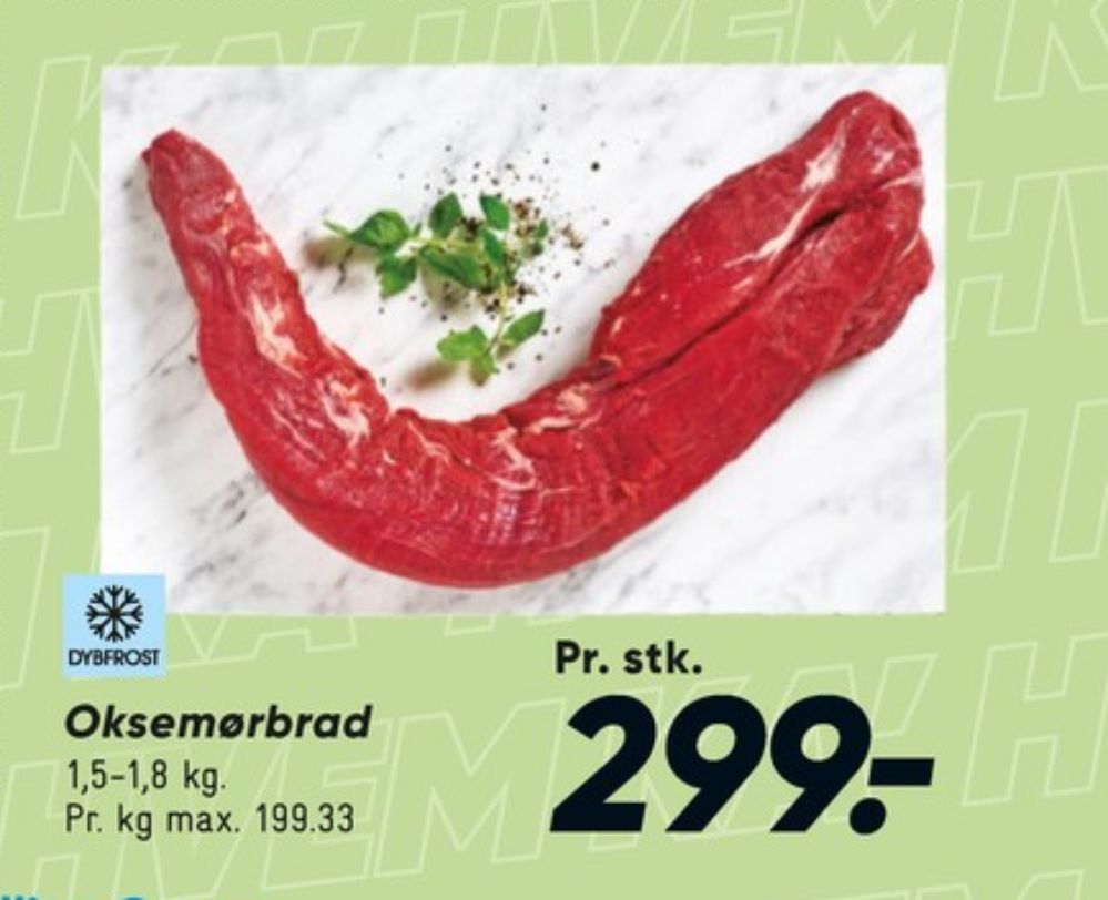 Oksemørbrad