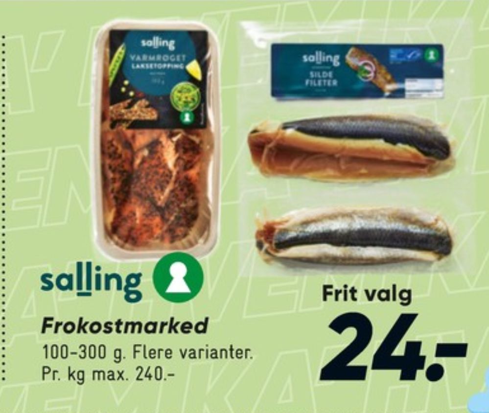 Salling, Laksetopping