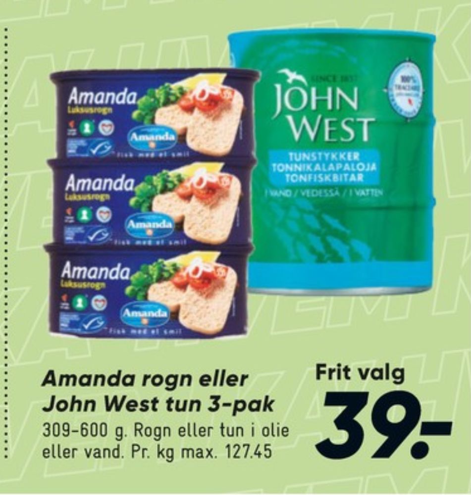 Amanda Seafood, Torskerogn
